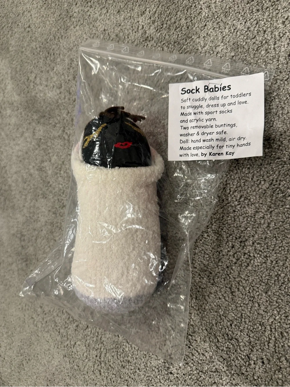 Sock Babies Plush Doll